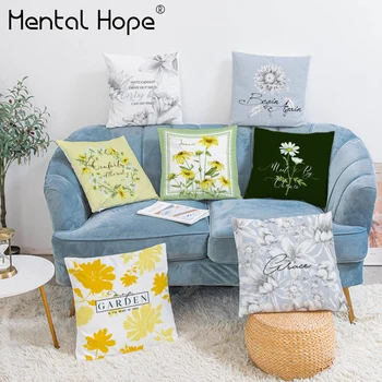 Solid Cushion Cover Plant Printed Decorative Throw Pillow Cover Home Decor Plush Flower Pattern Pillowcase Square Pillow for Bed
Solid Cushion Cover Plant Printed Decorative Throw Pillow Cover Home Decor Plush Flower Pattern Pillowcase Square Pillow for Bed