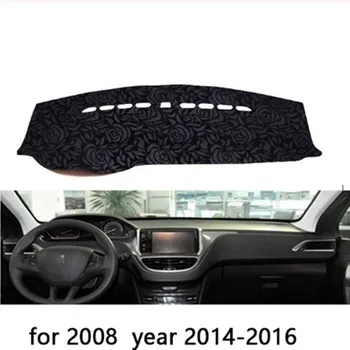 Rose Pattern Non-slip Dashmat Dash Mat Dashboard Cover Pad Cover Carpet Car Sticker for p-eugeot 2008 2014 2015-2018 Car Styling
Rose Pattern Non-slip Dashmat Dash Mat Dashboard Cover Pad Cover Carpet Car Sticker for p-eugeot 2008 2014 2015-2018 Car Styling