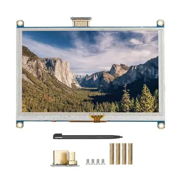 5 inch 800x480 Resolution LCD TFT Backlight Touch Screen Display for Raspberry Pi 4B New
5 inch 800x480 Resolution LCD TFT Backlight Touch Screen Display for Raspberry Pi 4B New