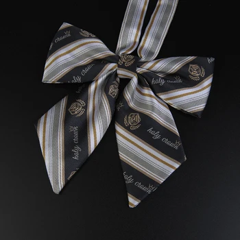 2020 european and american style bowtie double layer bow black and white thousands of birds sub bow tie women's jk uniform women
2020 european and american style bowtie double layer bow black and white thousands of birds sub bow tie women's jk uniform women
