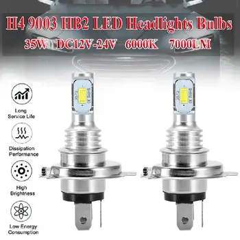 Auto Lamp LED Car Light H4 6000k 9003 HB2 SUPER WHITE CSP LED Headlights Bulbs Kit High Low Beam Canbus Tuning Car Universal
Auto Lamp LED Car Light H4 6000k 9003 HB2 SUPER WHITE CSP LED Headlights Bulbs Kit High Low Beam Canbus Tuning Car Universal