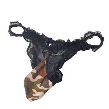 Men's Sexy Lace Sissy Briefs Men New Pouch G-String Male Print Thongs Bikini Briefs Wet-Look Underwear
Men's Sexy Lace Sissy Briefs Men New Pouch G-String Male Print Thongs Bikini Briefs Wet-Look Underwear