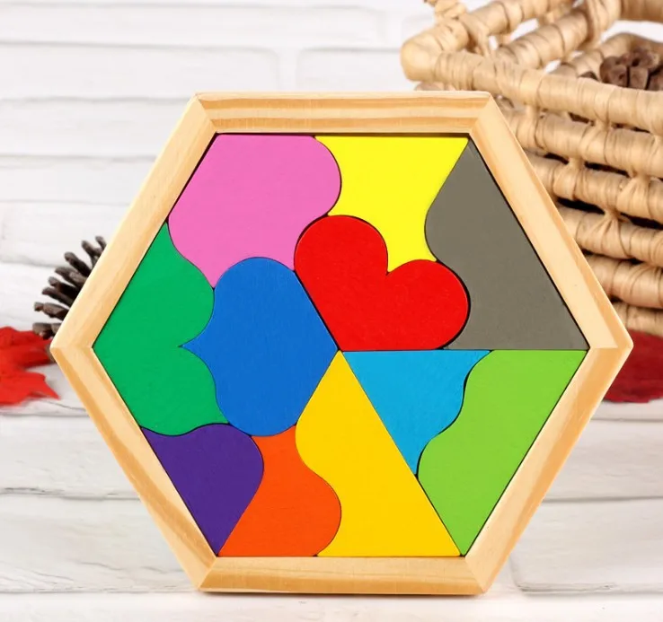 Wood Educational Children Early Education Shape Cognitive Toy Nerve-Racking Eleven Piece Jigsaw Puzzle Heart Shape Jigsaw Puzzle
Wood Educational Children Early Education Shape Cognitive Toy Nerve-Racking Eleven Piece Jigsaw Puzzle Heart Shape Jigsaw Puzzle