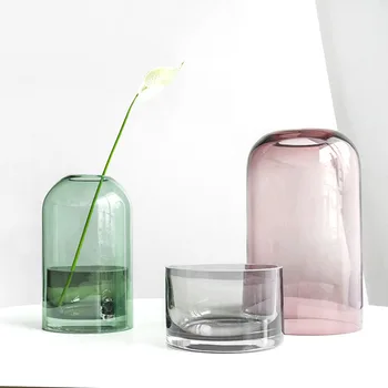 Nordic Design Glass Candle Holder Transparent Glass Vase Art Flower Candle Stand and Set Candelabros Ornaments Decor FC331
Nordic Design Glass Candle Holder Transparent Glass Vase Art Flower Candle Stand and Set Candelabros Ornaments Decor FC331