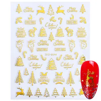 10Pcs/Set Christmas Theme 3D Glitter Snowflower Santa Nail Sticker New Year Slider Tattoo Adhesive Decal Manicure Decor New 2019
10Pcs/Set Christmas Theme 3D Glitter Snowflower Santa Nail Sticker New Year Slider Tattoo Adhesive Decal Manicure Decor New 2019