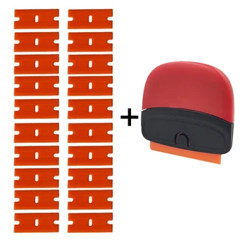 Car Sticker Razor Decal Scraper 20pcs Plastic Blades Vinyl Carbon Film Glue Remover Window Tint Squeegee Glass Cleaning E37 20P
Car Sticker Razor Decal Scraper 20pcs Plastic Blades Vinyl Carbon Film Glue Remover Window Tint Squeegee Glass Cleaning E37 20P