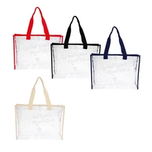 Clear Tote Transparent PVC Hand Bag Camping Water Sports Accessories Holder
Clear Tote Transparent PVC Hand Bag Camping Water Sports Accessories Holder