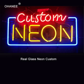 Custom Neon Sign Light Real Glass Neon Tube HandMade Beer Bar Shop Logo Pub Store Club Nightclub
Custom Neon Sign Light Real Glass Neon Tube HandMade Beer Bar Shop Logo Pub Store Club Nightclub