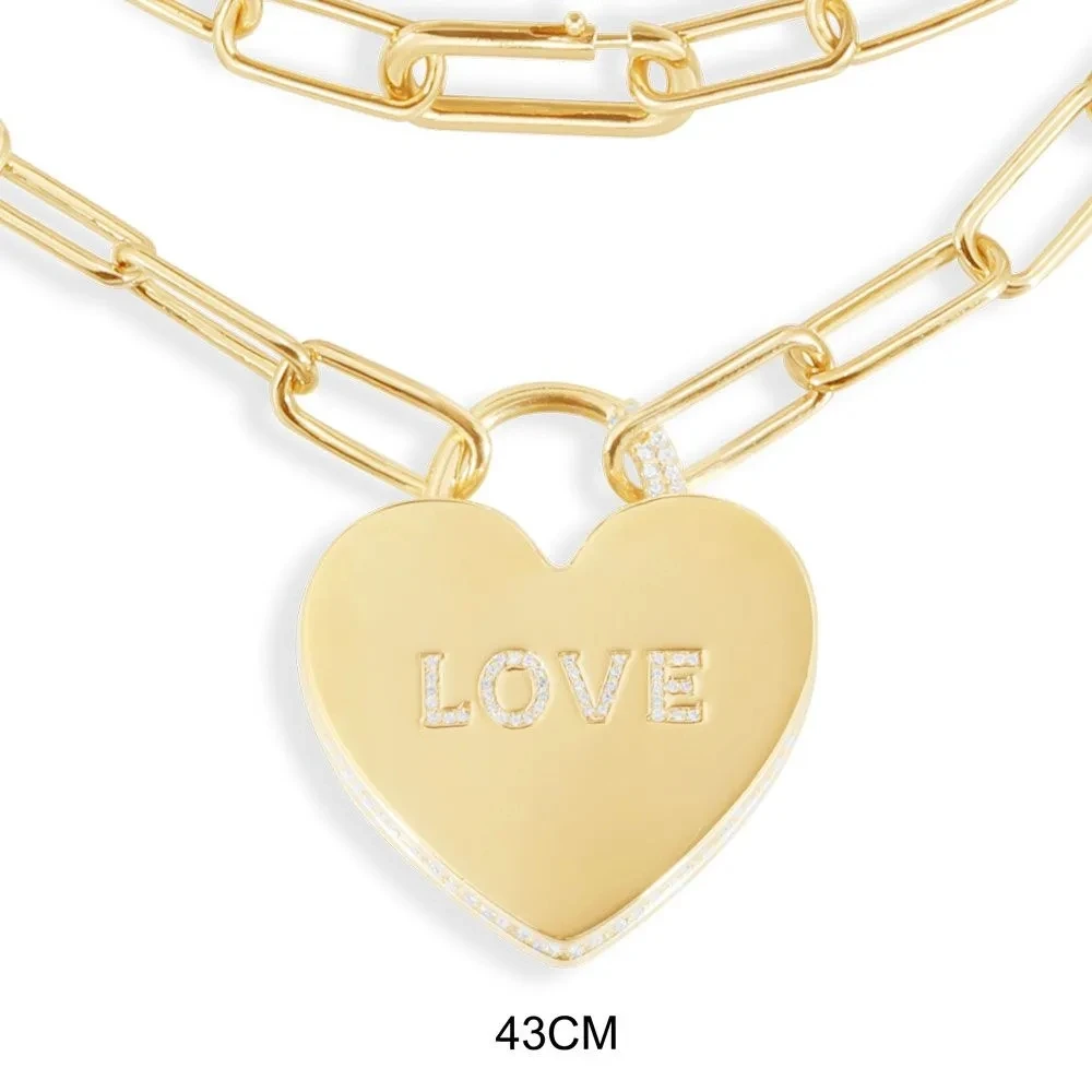 High Quality S925 Sterling Silver Jewelry 1:1 Copy,Yellow Silver LOVE Locket Chain Necklace For Women Party Jewelry Gift
High Quality S925 Sterling Silver Jewelry 1:1 Copy,Yellow Silver LOVE Locket Chain Necklace For Women Party Jewelry Gift