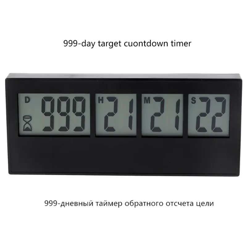 999 Days Countdown Clock LCD Digital Screen Kitchen Timer Event Reminder For Wedding Retirement Lab Cooking Kitchen Watering
999 Days Countdown Clock LCD Digital Screen Kitchen Timer Event Reminder For Wedding Retirement Lab Cooking Kitchen Watering