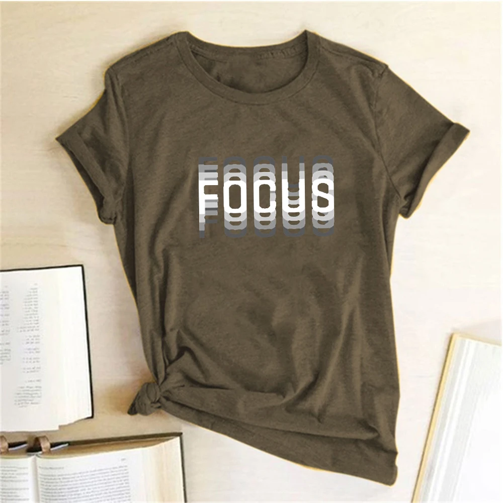 Focus 3D Graphic Print T-shirts Free Shipping JKP4747