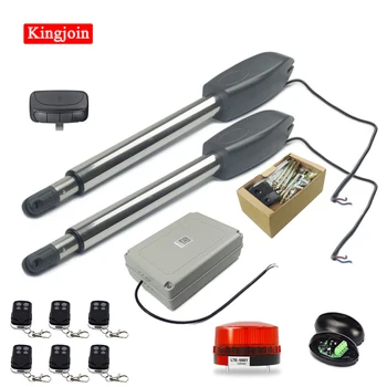 KINGJOIN Automatic dual barrier swing arm boom gate motor opener Linear actuator engine kit with remote control
KINGJOIN Automatic dual barrier swing arm boom gate motor opener Linear actuator engine kit with remote control