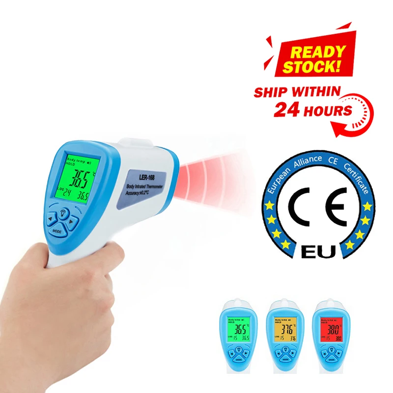 Baby Adult Digital Thermometer Infrared Forehead Non-contact Infrared Thermometer With LCD Backlight Termometro
Baby Adult Digital Thermometer Infrared Forehead Non-contact Infrared Thermometer With LCD Backlight Termometro