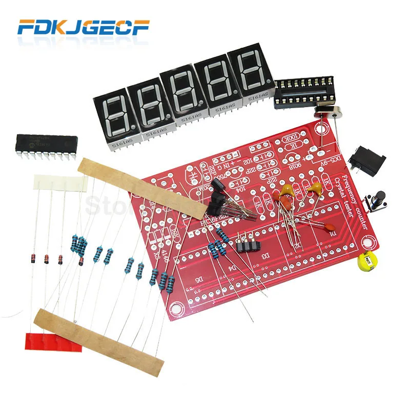 1Hz-50MHz Crystal Oscillator Frequency Counter Tester DIY Kit 5 Digits Resolution new Frequency Meters frecuencimetro
1Hz-50MHz Crystal Oscillator Frequency Counter Tester DIY Kit 5 Digits Resolution new Frequency Meters frecuencimetro