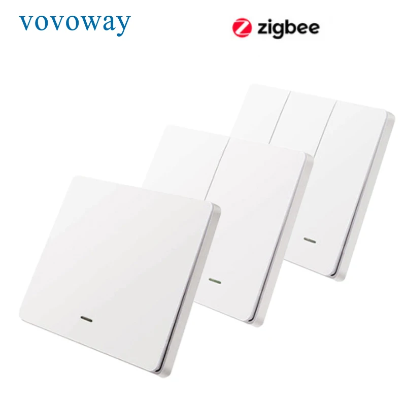 Умный коммутатор Zigbee ЕС FireWire поддержка нулевой линии управления приложение Smart