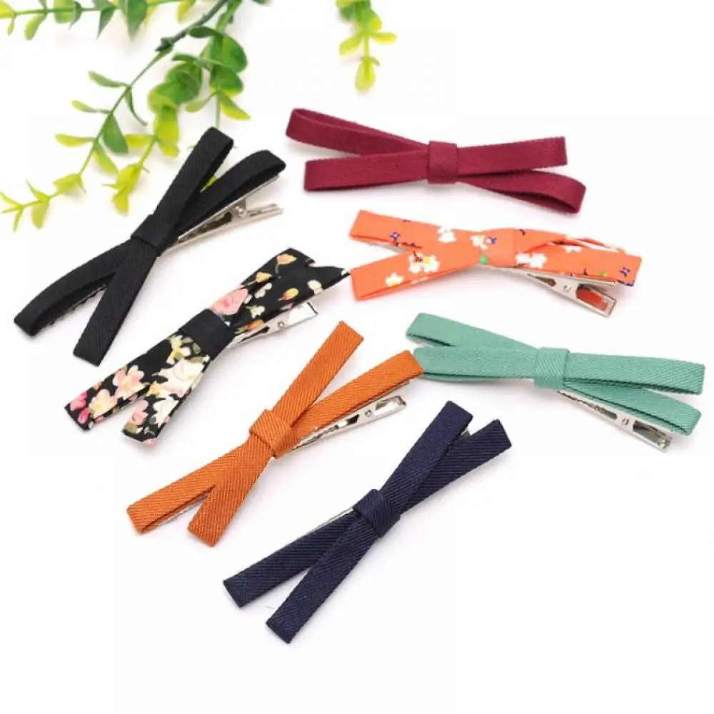Fashion Women Adorn Article Headpiece Duck Bill Clip Cloth Art Bowknot Hair Clip Simple Liu Hai Clip Hair Jewelry Wholesale
Fashion Women Adorn Article Headpiece Duck Bill Clip Cloth Art Bowknot Hair Clip Simple Liu Hai Clip Hair Jewelry Wholesale