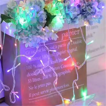 String Light 100LED 10M Christmas Wedding Party Decoration Lights Garland AC 110V 220V Outdoor Waterproof led Night Lamp Decor
String Light 100LED 10M Christmas Wedding Party Decoration Lights Garland AC 110V 220V Outdoor Waterproof led Night Lamp Decor