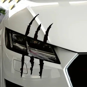 lifelike Monster Scratch Stripe Claw Headlight Car Stickers styling Creativity Waterproof Decoration Accessories PVC 37cm x 9cm
lifelike Monster Scratch Stripe Claw Headlight Car Stickers styling Creativity Waterproof Decoration Accessories PVC 37cm x 9cm