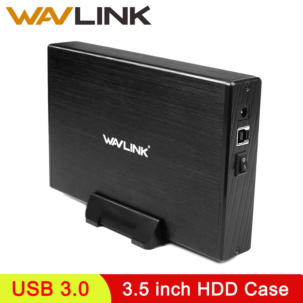 Wavlink HDD Case 3.5 SATA to USB 3.0 Adapter Hard Drive Enclosure Hdd 3.5 Case Sata to Usb for SSD Disk HDD Box Support UASP EU
Wavlink HDD Case 3.5 SATA to USB 3.0 Adapter Hard Drive Enclosure Hdd 3.5 Case Sata to Usb for SSD Disk HDD Box Support UASP EU