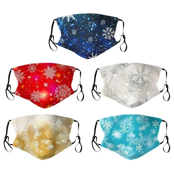 1pcs Reusable Face Mask With 2pc Activated Carbon Filter Masks Adult Christmas Snowflak Print Mascarillas Washable Маска Earloop
1pcs Reusable Face Mask With 2pc Activated Carbon Filter Masks Adult Christmas Snowflak Print Mascarillas Washable Маска Earloop
