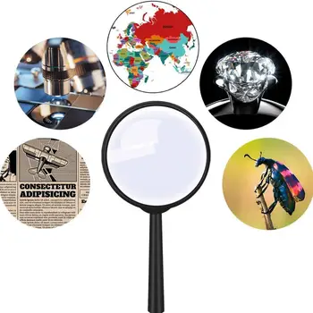 1Pcs 60mm Magnifier For Reading Tool Hand Held Magnifying Reading Lens Identification For Reading
1Pcs 60mm Magnifier For Reading Tool Hand Held Magnifying Reading Lens Identification For Reading