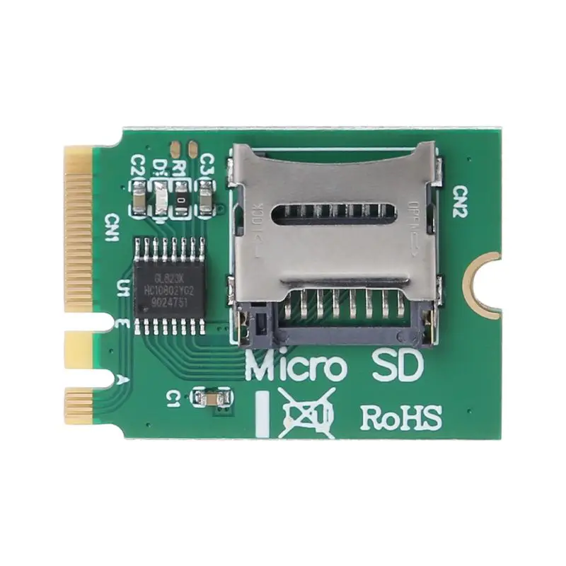 M2 NGFF Key A.E WIFI Slot to Micro SD SDHC SDXC TF Card Reader T-Flash Card M.2 A+E Card Adapter Kit E65A
M2 NGFF Key A.E WIFI Slot to Micro SD SDHC SDXC TF Card Reader T-Flash Card M.2 A+E Card Adapter Kit E65A