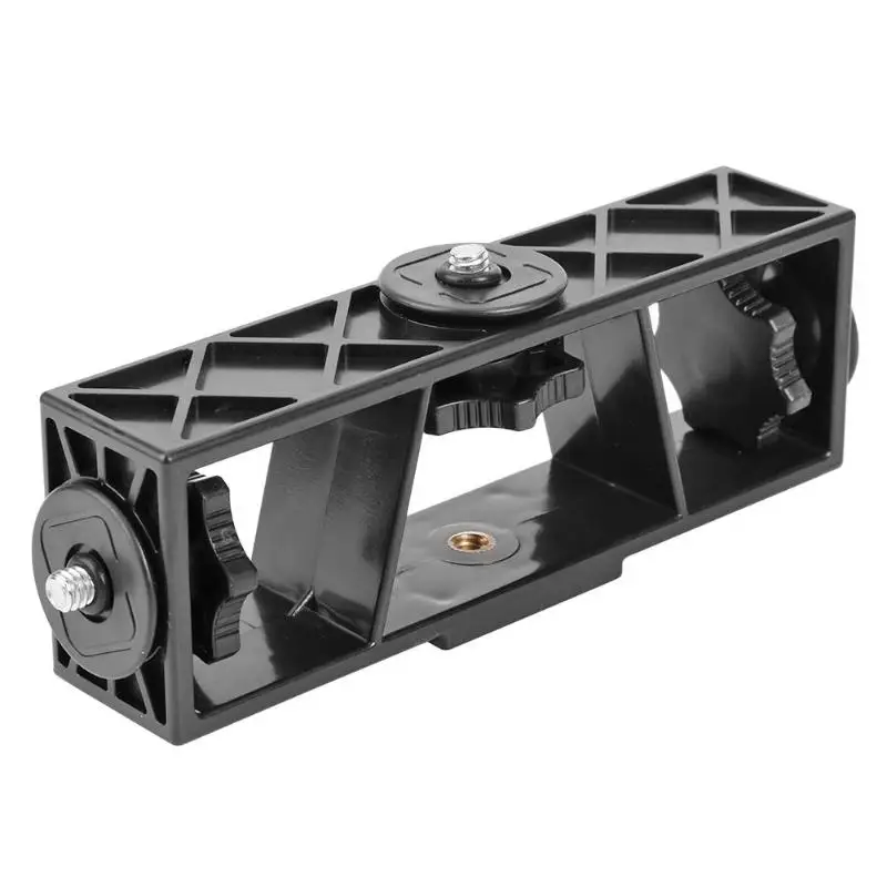 Live Broadcast Bracket Excellent ABS Plastic Structure Lightweight Multi-camera Stand Clip for Mobile Phone w/1/4 inch Screw 
Live Broadcast Bracket Excellent ABS Plastic Structure Lightweight Multi-camera Stand Clip for Mobile Phone w/1/4 inch Screw