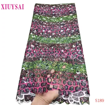 XIUYSAI 2020 High quality Leaf Embroidery guipure water Swiss African milk silk cord soluble print lace Fabric for dress 5y/lot
XIUYSAI 2020 High quality Leaf Embroidery guipure water Swiss African milk silk cord soluble print lace Fabric for dress 5y/lot
