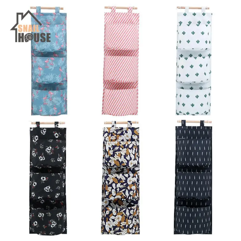 Snailhouse Printing Hanging Storage Bag Simple 3 Pockets Wall Mounted Wardrobe Wall Pouch Cosmetic Toys Organizer Sundries Bags
Snailhouse Printing Hanging Storage Bag Simple 3 Pockets Wall Mounted Wardrobe Wall Pouch Cosmetic Toys Organizer Sundries Bags