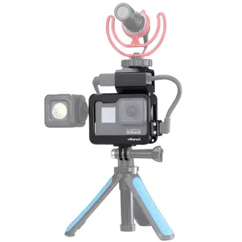 MeterMall Vlog Case Metal Cage For Gopro 7 6 5 Vlogging Case with 52MM Lens Filter Mic Power Adapter Case Cold Shoe for Mic
MeterMall Vlog Case Metal Cage For Gopro 7 6 5 Vlogging Case with 52MM Lens Filter Mic Power Adapter Case Cold Shoe for Mic