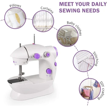 1pcs Home Use Multifunction Electric Mini Sewing Machine Household Desktop With LED New Popular Mini Sewing Machine New
1pcs Home Use Multifunction Electric Mini Sewing Machine Household Desktop With LED New Popular Mini Sewing Machine New