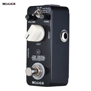 MOOER BLADE Metal Distortion Guitar Effect Pedal 3 Modes True Bypass Full Metal Shell
MOOER BLADE Metal Distortion Guitar Effect Pedal 3 Modes True Bypass Full Metal Shell