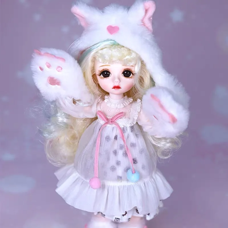 1/6 BJD Dolls Cute MakeUp Ball Joints Fashion Full Set with Shoes Princess Movable 30CM Doll DIY Toy Gift for Girl Handmade 2022
1/6 BJD Dolls Cute MakeUp Ball Joints Fashion Full Set with Shoes Princess Movable 30CM Doll DIY Toy Gift for Girl Handmade 2022