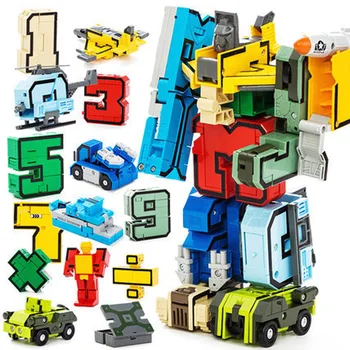 7-15PCS Assembling Building Blocks Educational Toys Action Figure Transformation Number Robot Deformation Robot Toy for Children
7-15PCS Assembling Building Blocks Educational Toys Action Figure Transformation Number Robot Deformation Robot Toy for Children