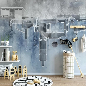 Custom Wallpaper Modern 3D Abstract Geometry City Building Background Wall Murals Living Room Bedroom Creative Decor 3D Stickers
Custom Wallpaper Modern 3D Abstract Geometry City Building Background Wall Murals Living Room Bedroom Creative Decor 3D Stickers