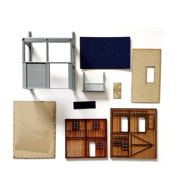 8 x 3.8 x 9.5cm Sand Table Railway Train Scene 80's Old Corner Side Assembly Model Building Kit (No Figures Cars and Buildings)
8 x 3.8 x 9.5cm Sand Table Railway Train Scene 80's Old Corner Side Assembly Model Building Kit (No Figures Cars and Buildings)