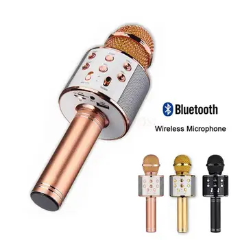 TWISTER.CK Bluetooth Wireless Microphone Handheld Karaoke Mic USB KTV Player Bluetooth Speaker Record Music Microphones
TWISTER.CK Bluetooth Wireless Microphone Handheld Karaoke Mic USB KTV Player Bluetooth Speaker Record Music Microphones
