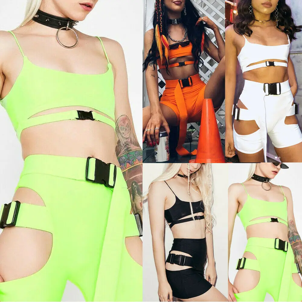 2019 New Style Women Sets Two Pieces Solid Tank Top Crop Top Outfits Buckle Top Shorts Bodycon Club Clothes Summer
2019 New Style Women Sets Two Pieces Solid Tank Top Crop Top Outfits Buckle Top Shorts Bodycon Club Clothes Summer