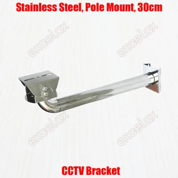 10PCS/Lot L Shape 30cm Length Stainless Steel Hose Clamp Pole Mount Surveillance CCTV Camera Security Housing Bracket Support 
10PCS/Lot L Shape 30cm Length Stainless Steel Hose Clamp Pole Mount Surveillance CCTV Camera Security Housing Bracket Support