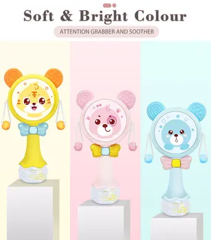 Baby Music Rattle Bear Teether Toy for Child 0-12 Education Mobile Cot Kids Bed Newborn Stroller Crib Pacifier Weep Tear 
Baby Music Rattle Bear Teether Toy for Child 0-12 Education Mobile Cot Kids Bed Newborn Stroller Crib Pacifier Weep Tear