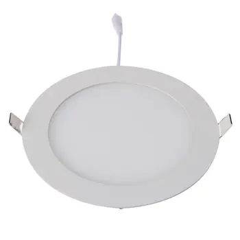 12W Warm White LED Recessed Downlight Round Flat Thin Ceiling Panel Light 
12W Warm White LED Recessed Downlight Round Flat Thin Ceiling Panel Light
