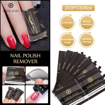 SAVILAND 200Pcs Nail Remover Gel Polish Soak Off UV Gel Nail Varnish Nail Varnish Remover Manicure Nail Art Tools
SAVILAND 200Pcs Nail Remover Gel Polish Soak Off UV Gel Nail Varnish Nail Varnish Remover Manicure Nail Art Tools