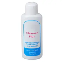 Voberry מכירה לוהטת UV ג 'ל נייל אמנות בריאות עודף ג' ל מסיר ניקוי בתוספת אקריליק לק מסיר ניקוי משפר איש ברק(China)