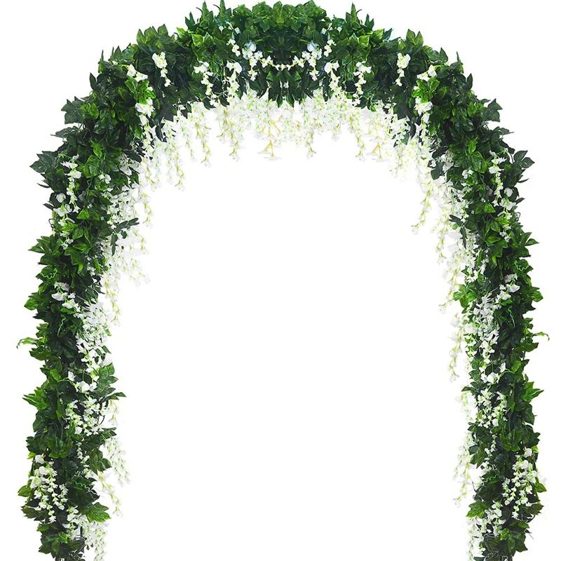 5 Pcs Silk Wisteria Wreath Wisteria Artificial Flower Hanging Plant Vine Imitation Green Fake Green Leaf Wreath Wedding Kitchen
5 Pcs Silk Wisteria Wreath Wisteria Artificial Flower Hanging Plant Vine Imitation Green Fake Green Leaf Wreath Wedding Kitchen