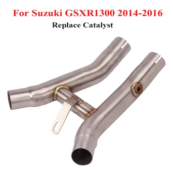 Motorcycle Exhaust System Connection Link Pipe Middle Mid Tube Connector Slip on Pipe for Suzuki GSXR1300 2014 2015 2016
Motorcycle Exhaust System Connection Link Pipe Middle Mid Tube Connector Slip on Pipe for Suzuki GSXR1300 2014 2015 2016