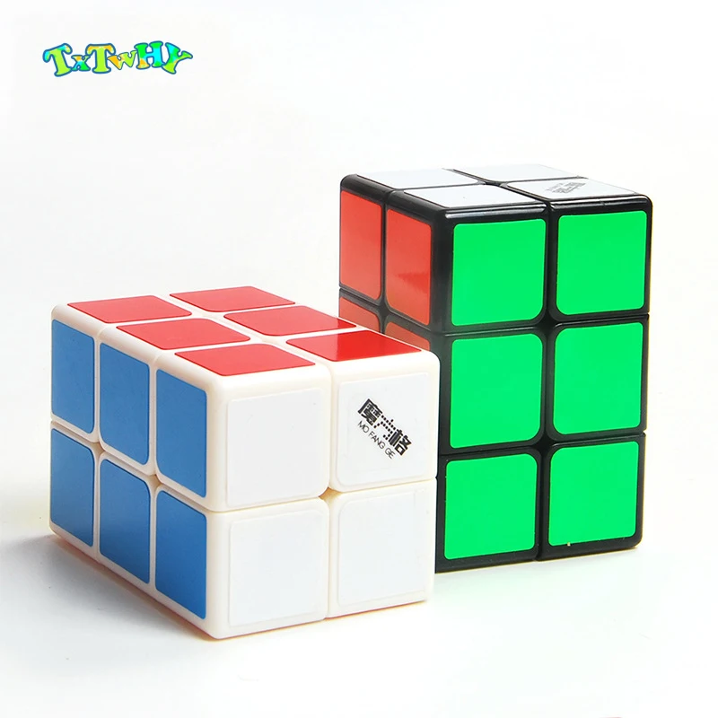 

QiYi MoFangGe 2x2x3 Magic Cube 223 White/Black professional magics Speed Puzzle Cubes Kids Educational Funny Toys For Children