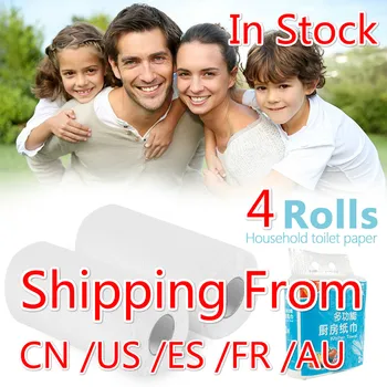 In Stock 4 Rolls Kitchen paper 2-Layer Primary Wood Pulp Paper Home Bath Paper Kitchen Paper Roll High Quality Materials
In Stock 4 Rolls Kitchen paper 2-Layer Primary Wood Pulp Paper Home Bath Paper Kitchen Paper Roll High Quality Materials