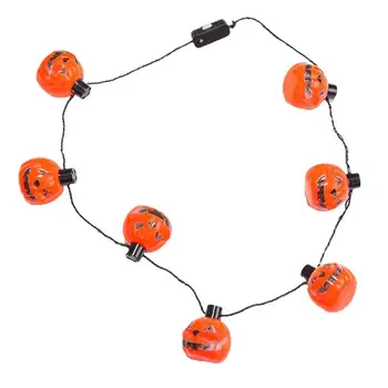 1 PC Halloween Poratble Pumpkin Light Up Durable Simple String Lamp Light String LED Necklace for Home Office School
1 PC Halloween Poratble Pumpkin Light Up Durable Simple String Lamp Light String LED Necklace for Home Office School