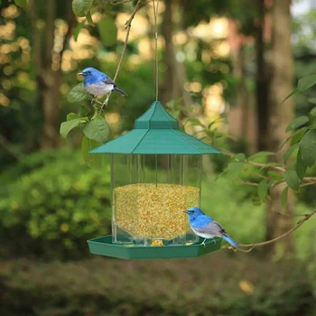 1Pcs Bird Feeder Outdoor Bird Feeders Food Container Hanging Gazebo Bird Feeder For Garden Decoration Pet Supplies1
1Pcs Bird Feeder Outdoor Bird Feeders Food Container Hanging Gazebo Bird Feeder For Garden Decoration Pet Supplies1