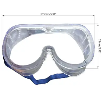 Safety Goggles Clear Goggles Chemical Splash Impact Resistant Fully Enclosed M0XB 
Safety Goggles Clear Goggles Chemical Splash Impact Resistant Fully Enclosed M0XB